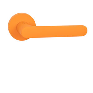 Kľučka na dvere CB - MOOD ONE - R ORM - oranžová matná (C08) | MP-KOVANIA.sk