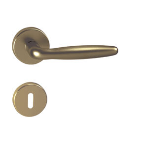 Kľučka na dvere UC - VERONA - R BRM - bronz matný (MP4) | MP-KOVANIA.sk