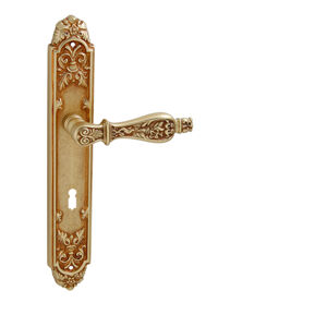 Kľučka na dvere FO - SIRACUSA ZLA - zlatá antik (017) | MP-KOVANIA.sk