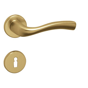 Kľučka na dvere GI - ARCH - R BRM - bronz matný (F4) | MP-KOVANIA.sk