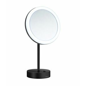 SO - OUTLINE FK484EBP - Kozmetické zrkadlo s LED osvetlením CIM - čierna matná | MP-KOVANIA.sk