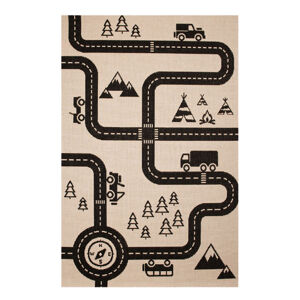 Detský kusový koberec Zala Living Vini 103024 Road Map Charly 120x170 cm
