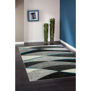 Kusový koberec Rumba 8780 Grey/Tyrkys 180x270 cm